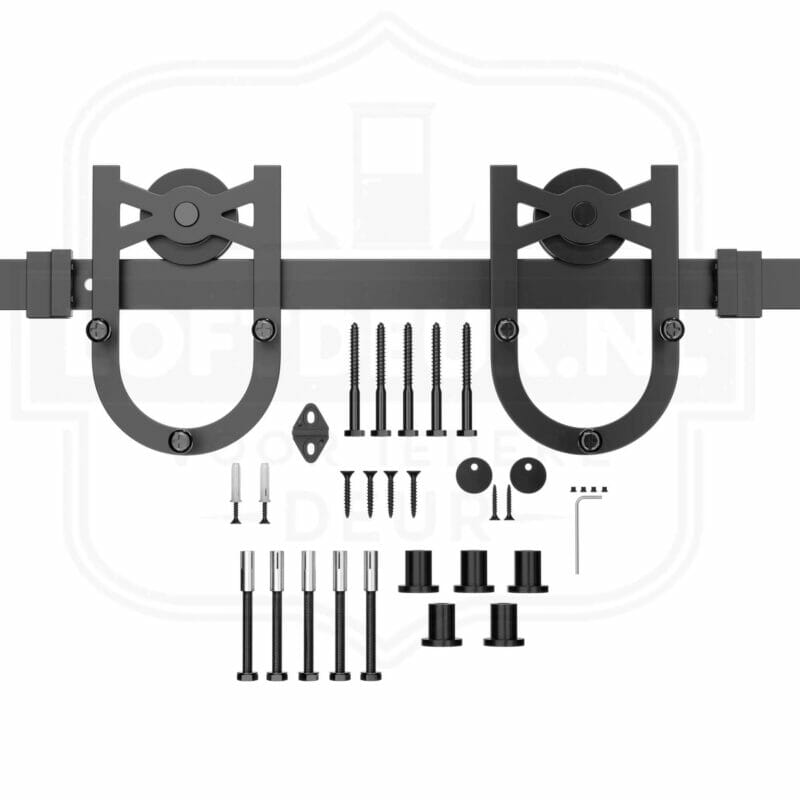 Schuifdeursysteem Hoefijzer - Afbeelding 3