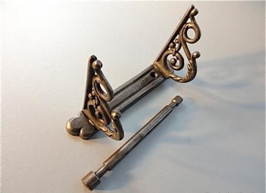 WC Rolhouder unieke Victoriaanse stijl - Afbeelding 5