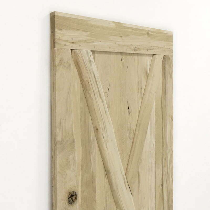 Maatwerk: Schuifdeur Eiken Robuust - Afbeelding 4