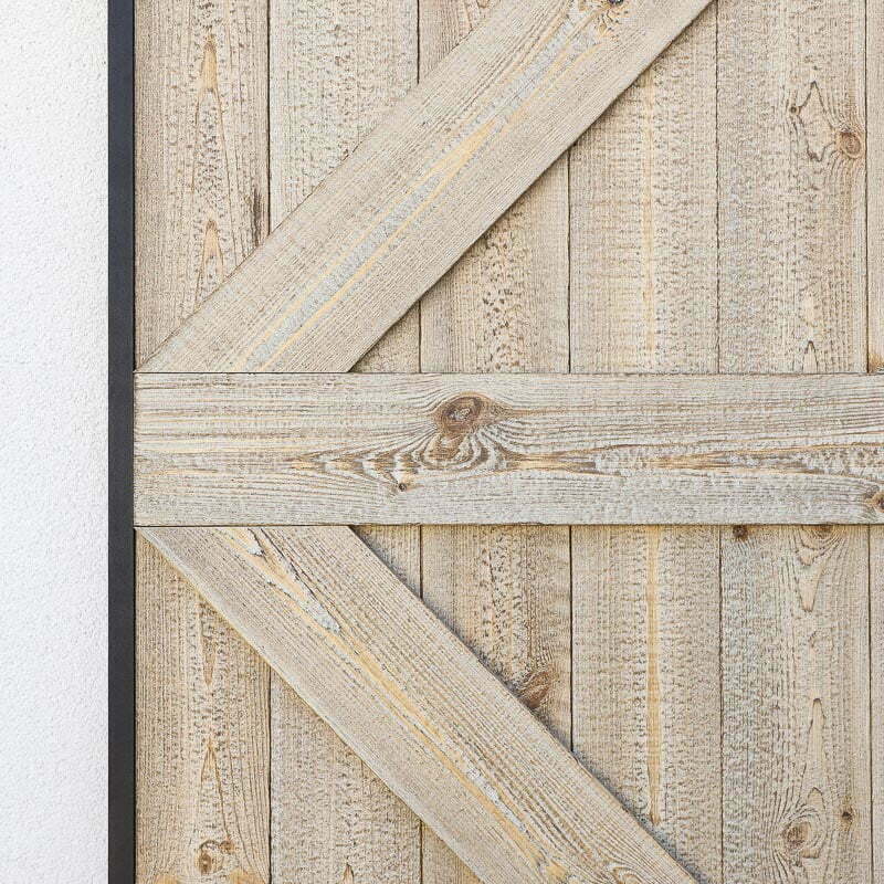 Schuifdeur Hout en Staal - Afbeelding 8