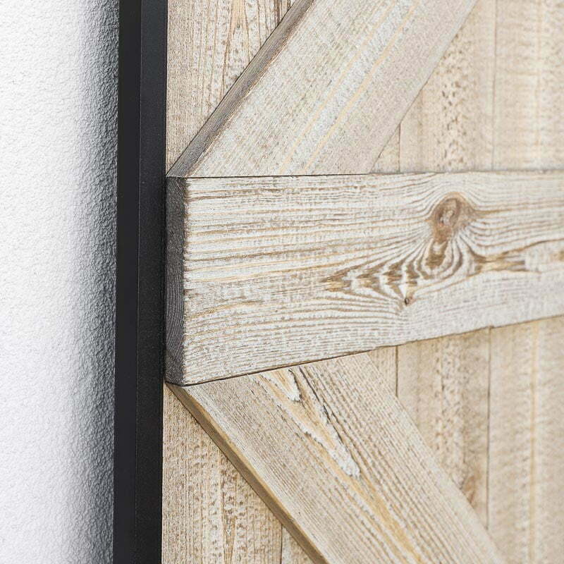 Schuifdeur Hout en Staal - Afbeelding 5