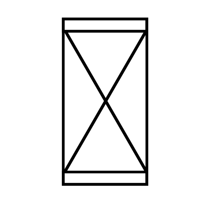 Maatwerk Schuifdeur Pijnboom Model X
