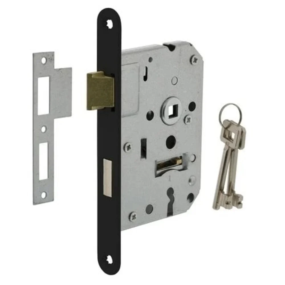 Deurbeslag set Lusso met sleutelgat en klavier dag-en nacht slot - Afbeelding 4