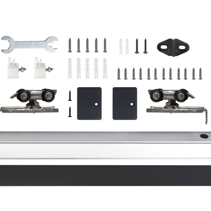 Schuifdeursysteem aluminium modern zwart A10 200cm
