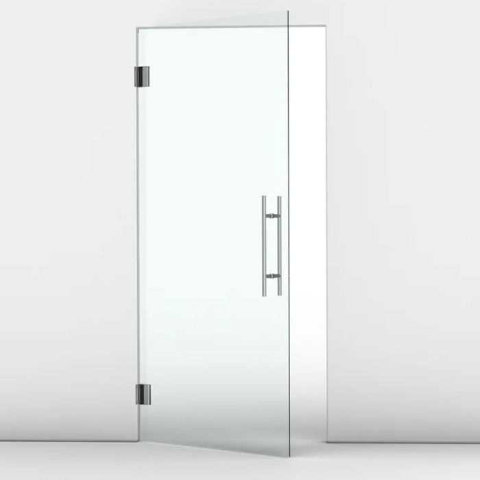 Glazen taatsdeur met helder gehard veiligheidsglas