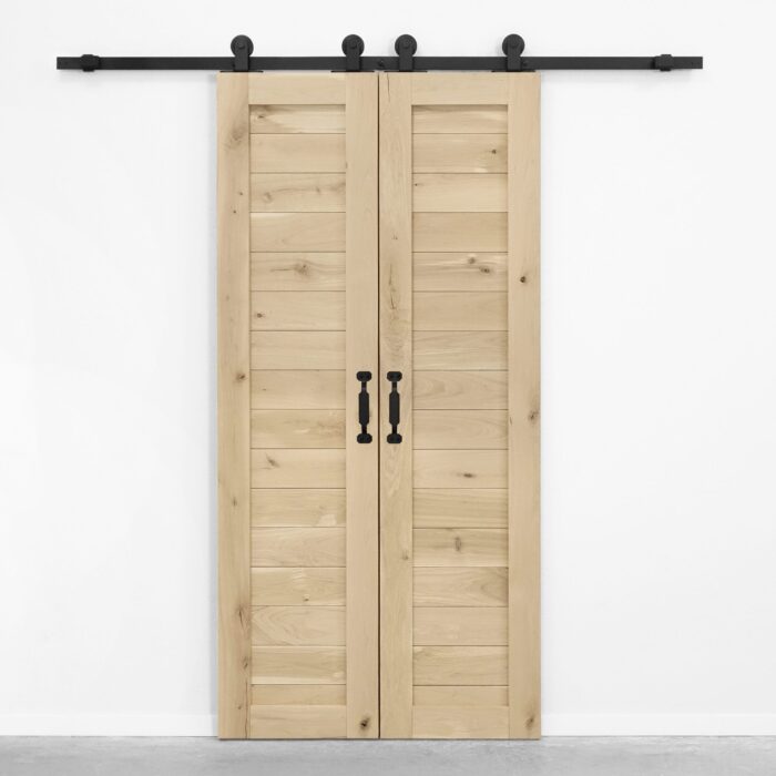 Schuifdeur Harmonica Eikenhout Horizon 100x210