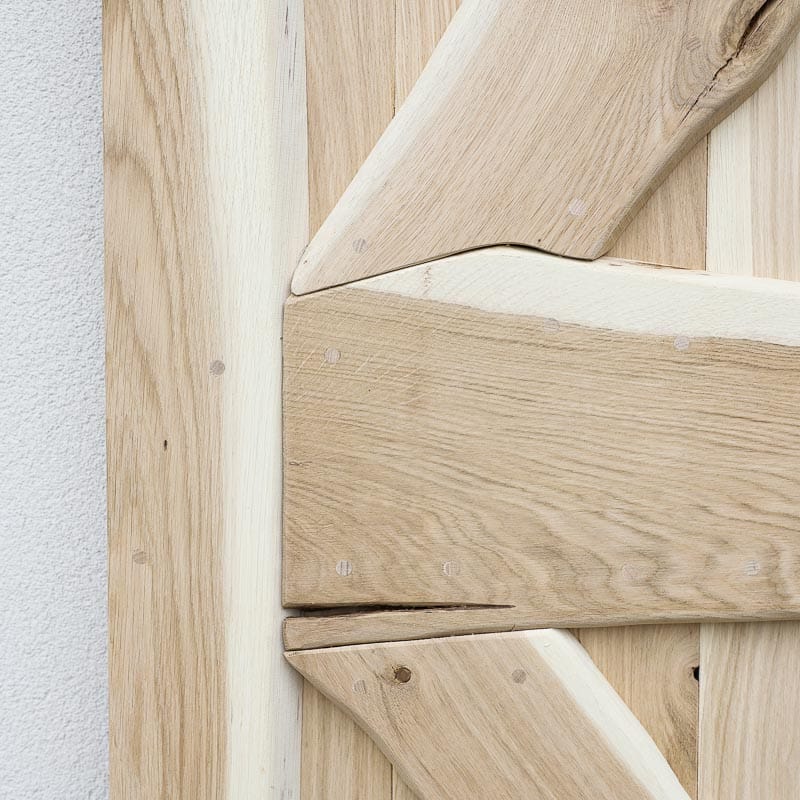 Schuifdeur Eikenhout Old Oak 100x210 - Afbeelding 4